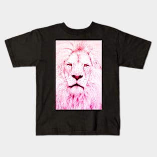 Lion Pink Kids T-Shirt